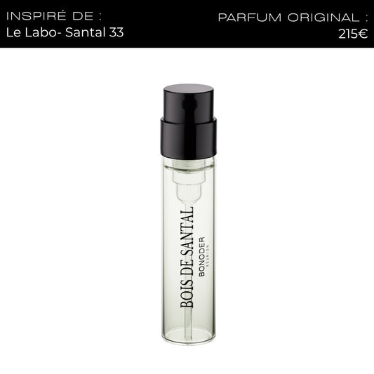 Bois de Santal - Échantillon 2ml