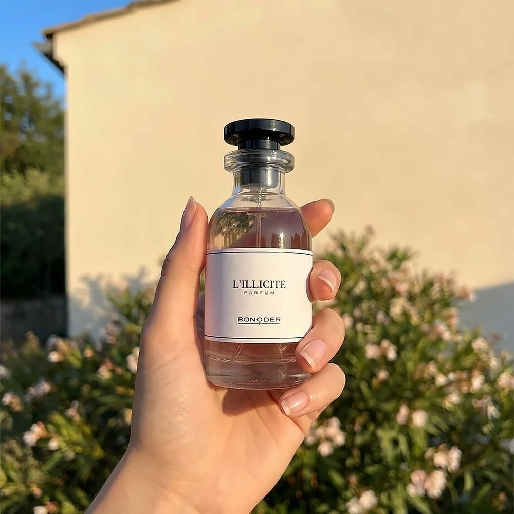 L'Illicite — flacon Bonoder, vue 3