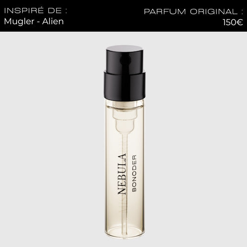 Nebula, Échantillon 2ml — flacon Bonoder sur fond clair