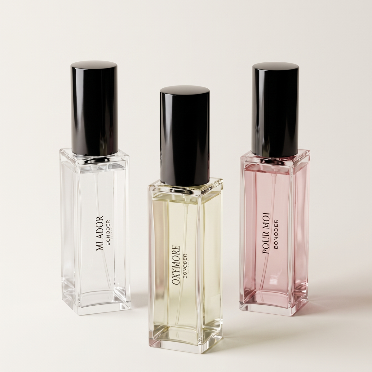 Trio Nomade, FLORAL — flacon photographié en situation
