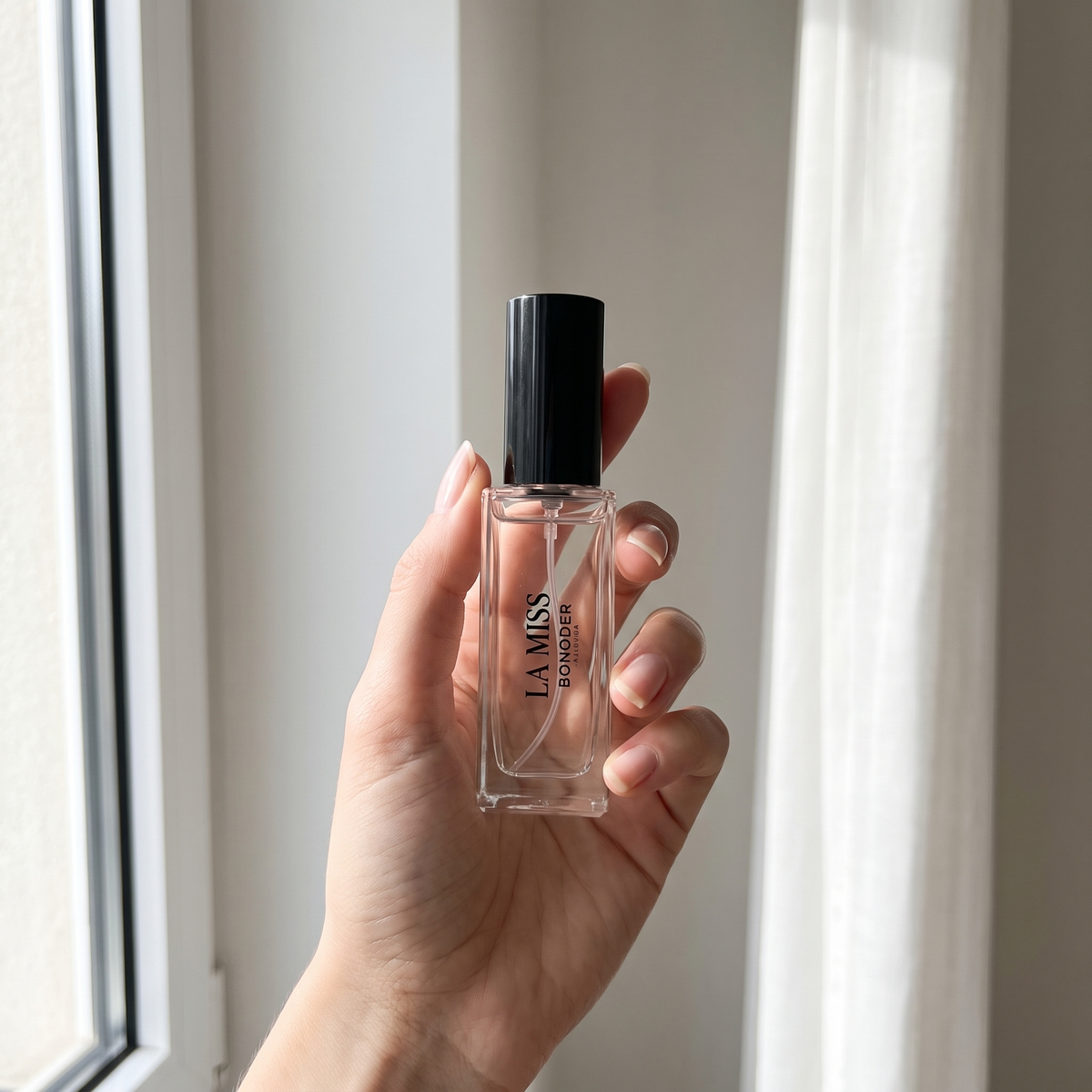 La Miss, Format Voyage 10ml — flacon photographié en situation