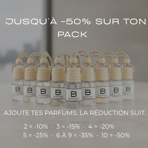 Pack de Sent Bon Voiture 5ml