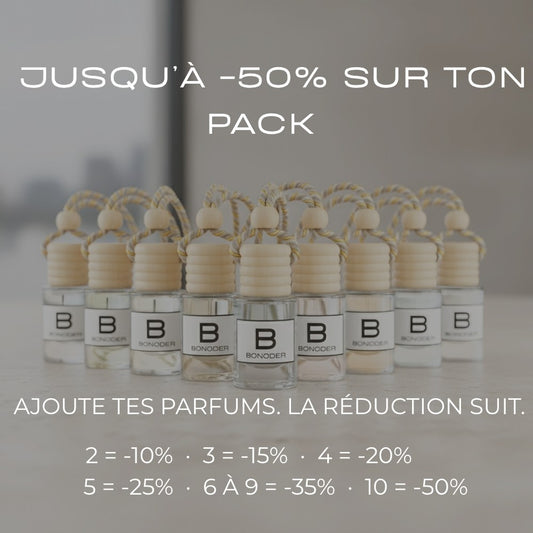 Pack de Sent Bon Voiture 5ml