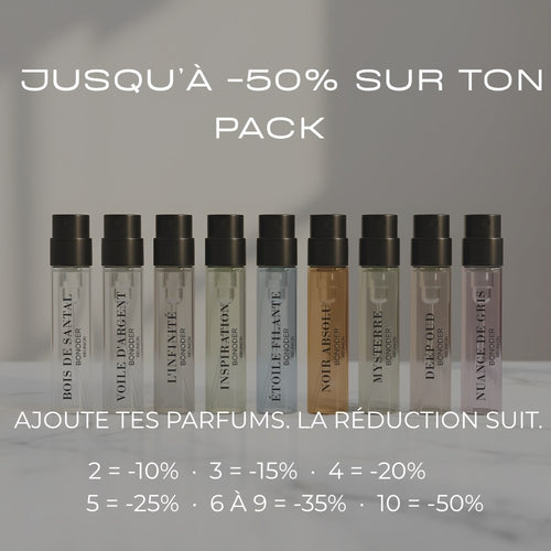 Pack d'Échantillons 2ml