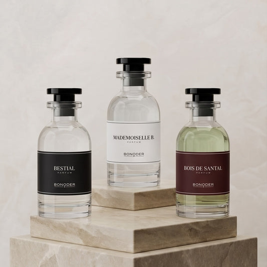 Trio Grand Large — coffret de 3 flacons BONODER 50 ml